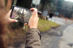 Taking a photo
